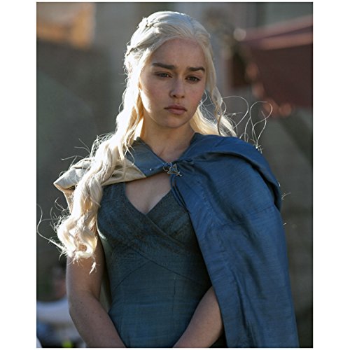 Daenerys Targaryen in Blue Cloak Looking Down - 8x10 Photograph / Photo ...